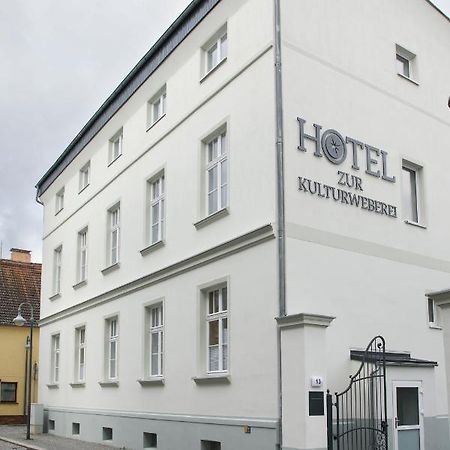 Hotel Zur Kulturweberei Finsterwalde Eksteriør bilde