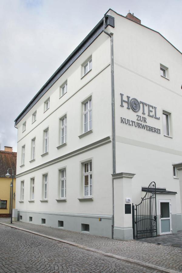 Hotel Zur Kulturweberei Finsterwalde Eksteriør bilde